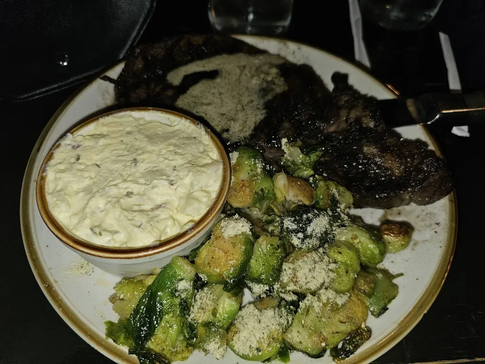 Ribeye Steak and Twice Baked Potato